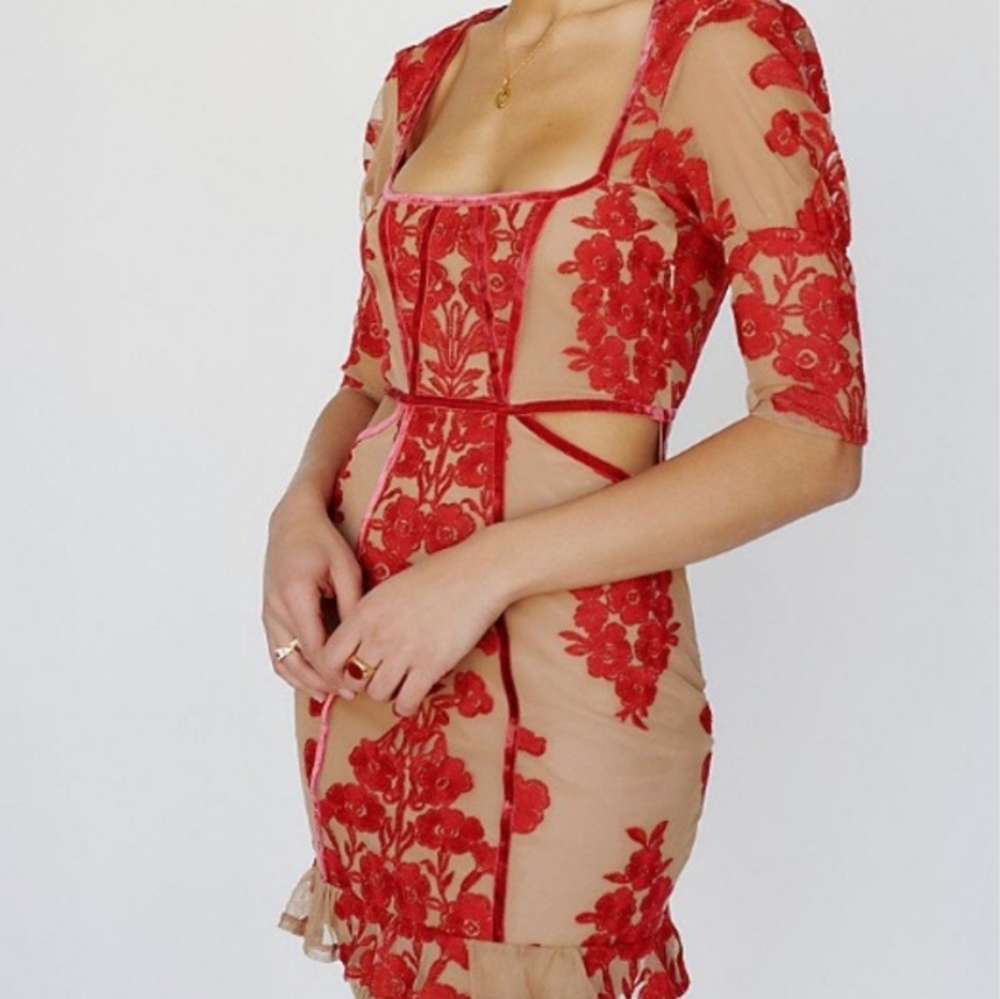 FP x For Love & Lemons Temecula Fall Mini Dress